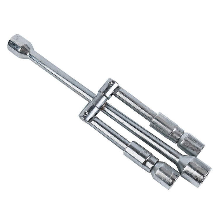 350mm Folding Cross Sleeve Car Tire Wrench, 350mm Folding Cross Wrench