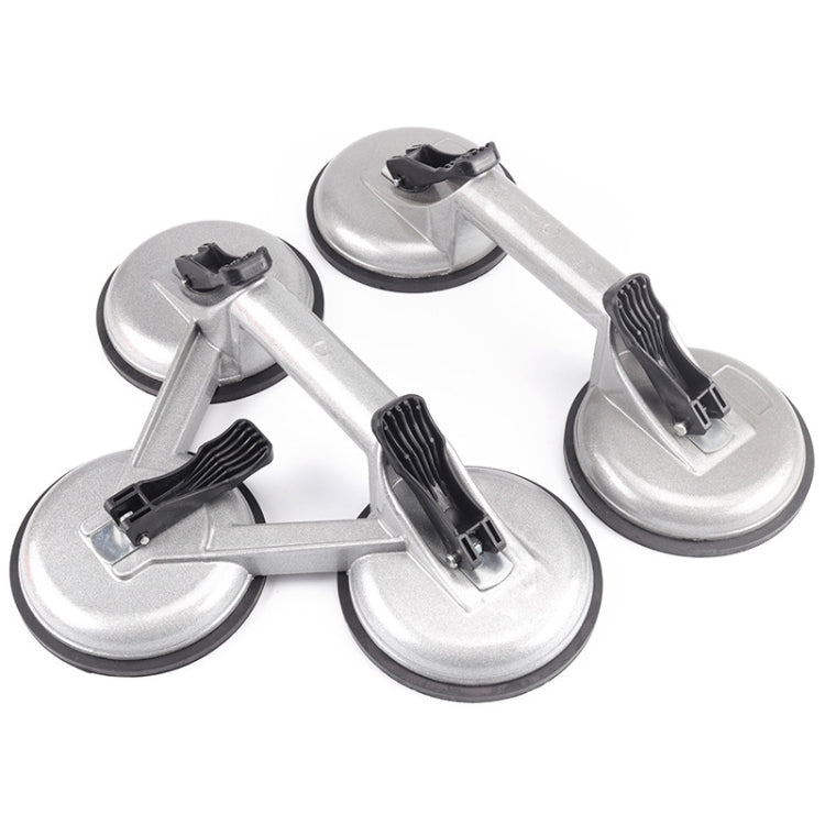 Aluminum Heavy-Duty Glass Suction Cup Hardware Tool, Three Claws