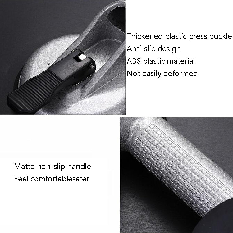 Aluminum Heavy-Duty Glass Suction Cup Hardware Tool, Three Claws