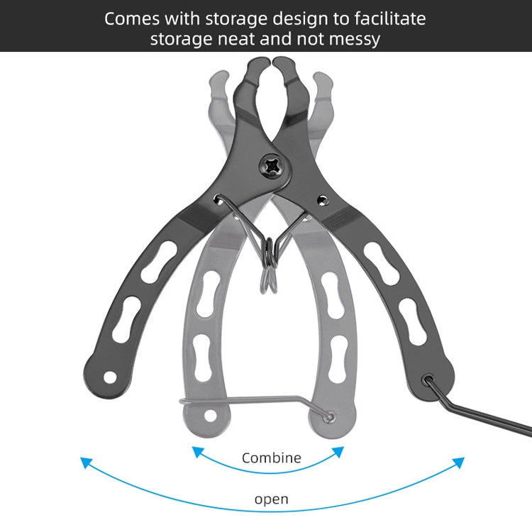 3 PCS Bicycle Mini Chain Fast Release Magic Buckle Pliers Two-Way Bayonet Disassembly Pliers, Two-Way Bayonet Disassembly Pliers