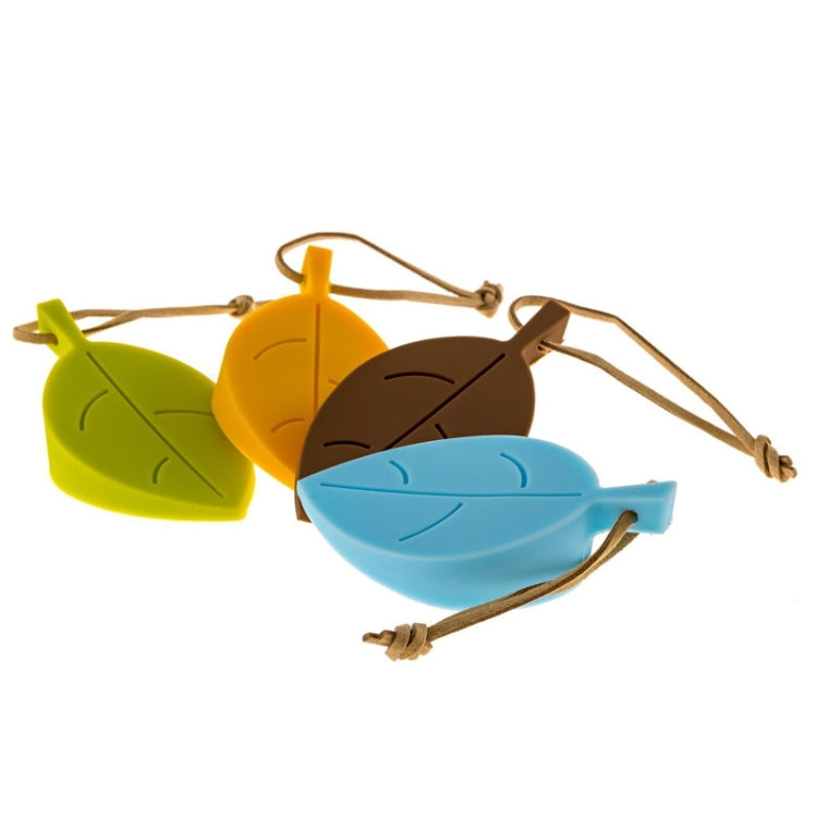 2 PCS Creative Leaf Silicone Door Stop Child Anti-pinch Security Door Crash Pad