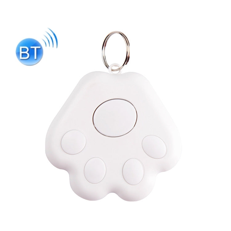 2 PCS HYC-09 Dog Paw Bluetooth Anti-Lost Device Pet Tracking Locator Keychain Smart Search Two-Way Alarm, Dog Paw Dark Gray, Dog Paw Black, Dog Paw White, Dog Paw Light Blue, Dog Paw Green, Dog Paw Pink, Dog Paw Red, Dog Paw Dark Blue
