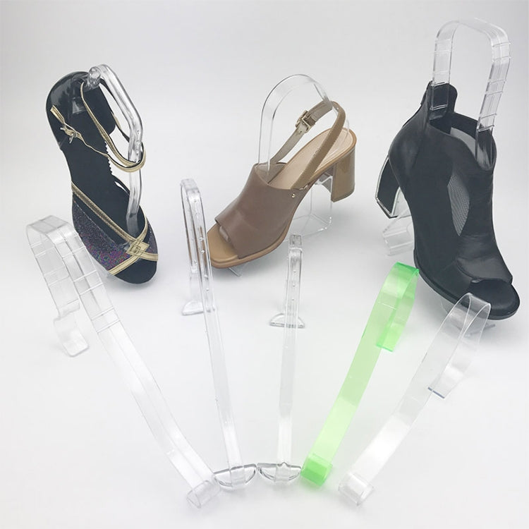10 PCS Plastic Thickened Transparent Elastic Anti-Wrinkle Anti-Flat Shoe Rack Shoe Store Display Shoe Rack, 2# Flat Shoe Tree, 3# Shoe Tree Transparent, 4# Shoe Tree Transparent, Transparent Shoe Tree