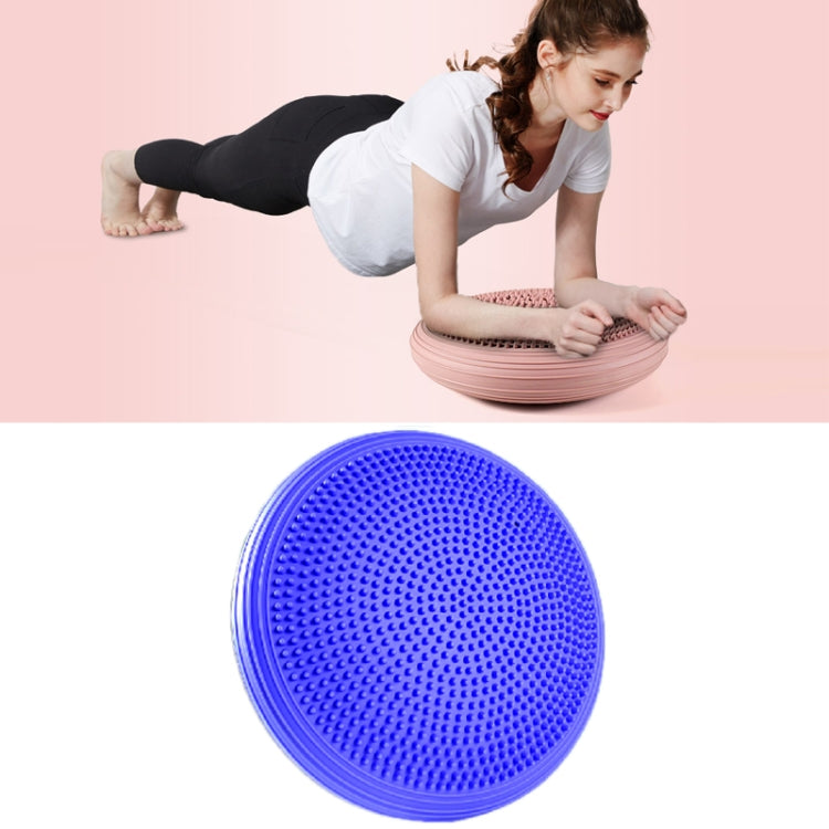 Yoga Balance Mat Foot Massage Balance Ball Ankle Rehabilitation Training Device, 34cm Brown, 34cm Orange, 34cm Red, 34cm Rose Red, 34cm Purple, 34cm Blue, 34cm Green