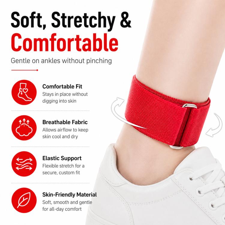 5 PCS Two-Person Three-Legged Game Leggings Belt Gaming Ankle Strap, Red, Orange, Green, Blue, Yellow, Gray, Black, White, Rose Red, Fruitful Green