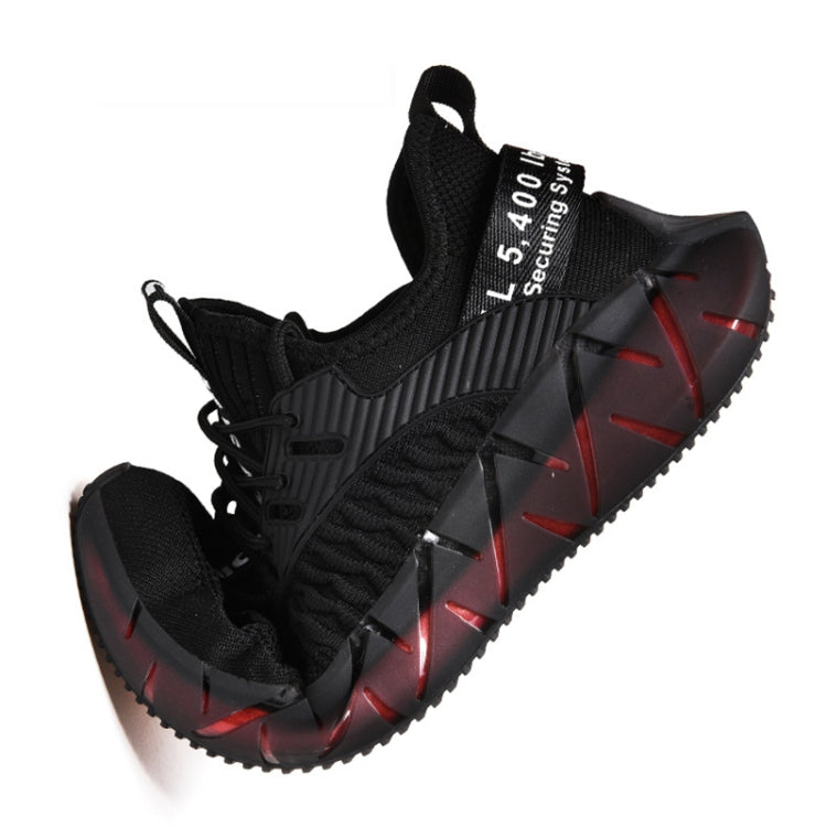 Men Lightweight Breathable Mesh Sneakers Flying Woven Casual Running Shoes, 38, 39, 40, 41, 42, 43, 44, 45