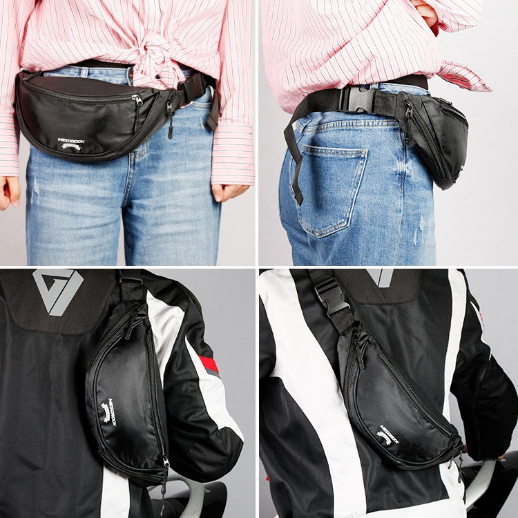MESOROCK MTXB1018 Motorcycle Pocket Handle Riding Back Seat Safety Handle Multi-Function Dumplings Package, Multi-Function Dumplings Package