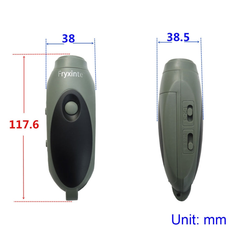 Fryxinte XT-7DS3 Adjustable High Decibel Sports Referee Electronic Whistle Emergency Rescue Training Whistle