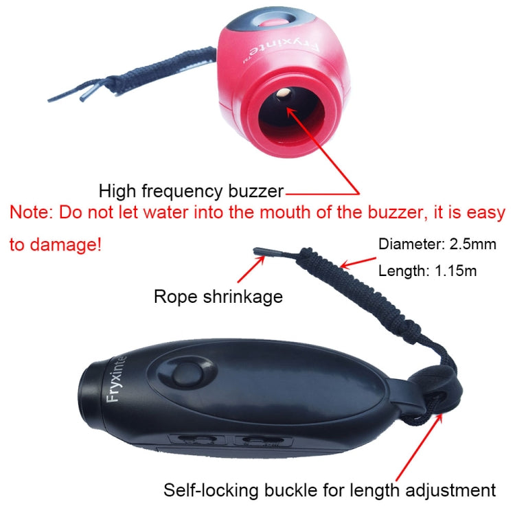 Fryxinte XT-7DS3 Adjustable High Decibel Sports Referee Electronic Whistle Emergency Rescue Training Whistle