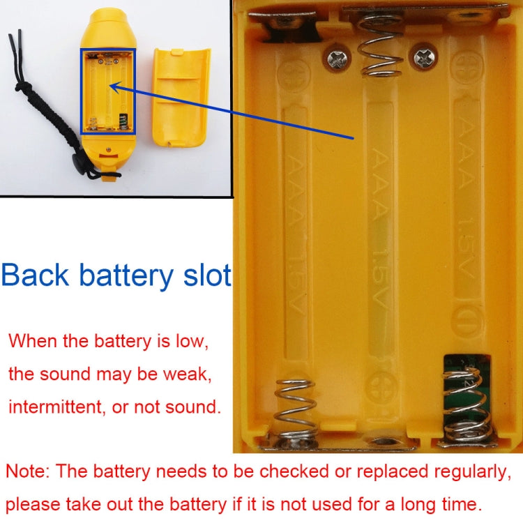 Fryxinte XT-7DS3 Adjustable High Decibel Sports Referee Electronic Whistle Emergency Rescue Training Whistle