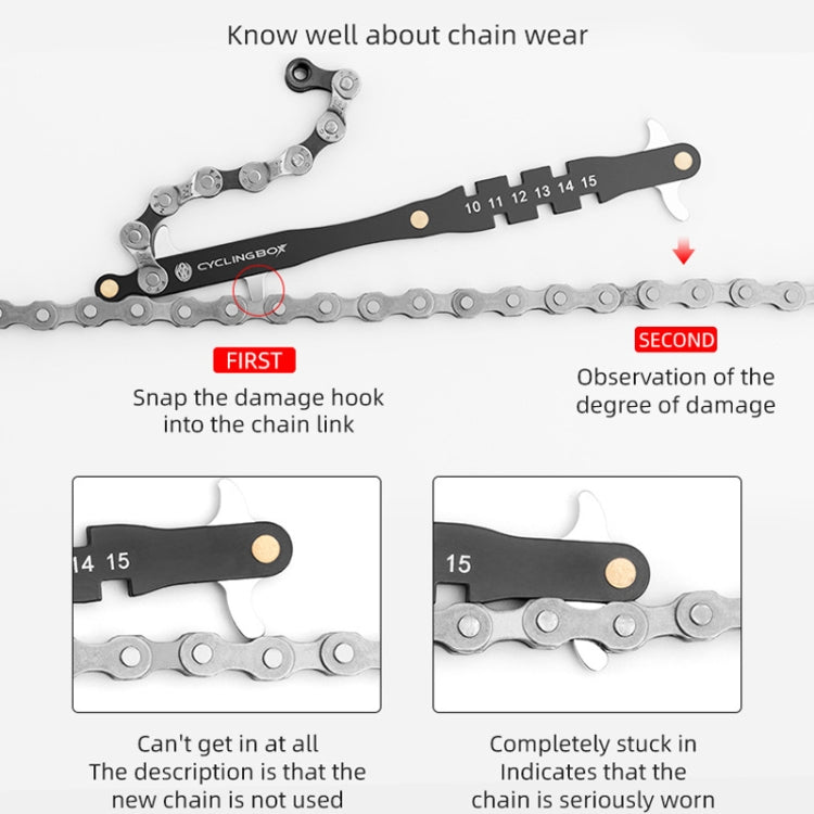 CYCLINGBOX BG-201401 Bicycle Repair Flywheel Disassembly Wrench Mountain Bike Portable Fast Repair Wrench, CYCLINGBOX BG-201401