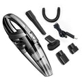 Wet And Dry Handheld High-Power Portable Car Vacuum Cleaner, R-6052C Vacuum Cleaner with USB Cable (Black), No-Wired Vacuum Cleaner, US Plug