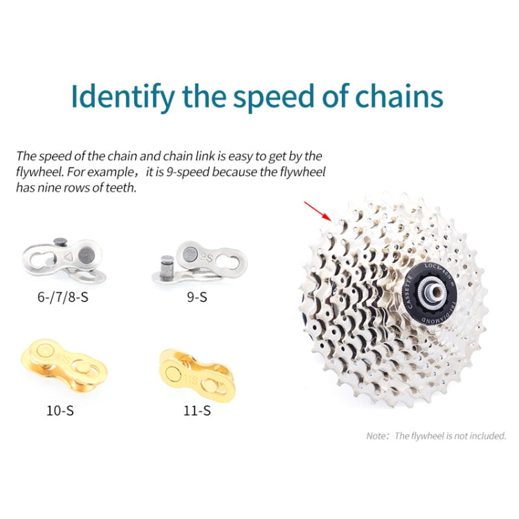 3 Pairs 6/7/8 Speed (Silver) ZH405 Mountain Road Bicycle Chain Magic Buckle Chain Quick Release Buckle, 3 Pairs 6/7/8 Speed (Silver), 3 Pairs 9 Speed (Silver), 3 Pairs 10 Speed (Silver), 3 Pairs 11 Speed (Silver), 3 Pairs 12 Speed (Silver)             ...