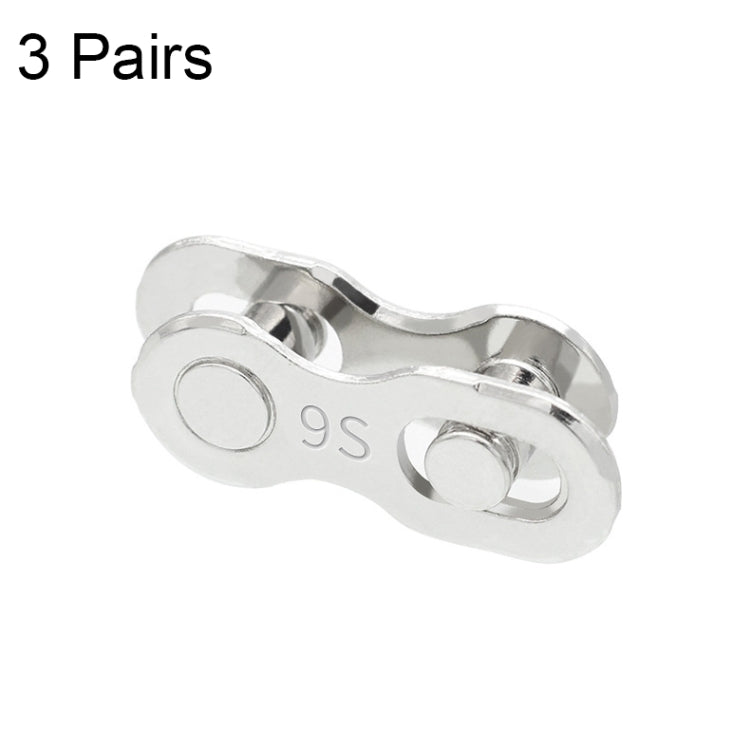 3 Pairs 6/7/8 Speed (Silver) ZH405 Mountain Road Bicycle Chain Magic Buckle Chain Quick Release Buckle, 3 Pairs 6/7/8 Speed (Silver), 3 Pairs 9 Speed (Silver), 3 Pairs 10 Speed (Silver), 3 Pairs 11 Speed (Silver), 3 Pairs 12 Speed (Silver)             ...