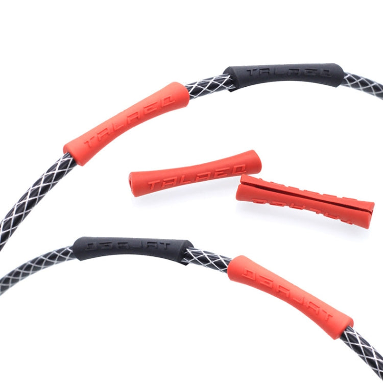 10 PCS TRLREQ Mountain Road Bicycle Frame Opening Protective Cover Variable Speed Brake Line Tube Car Paint Anti-Abrasion Rubber Cover