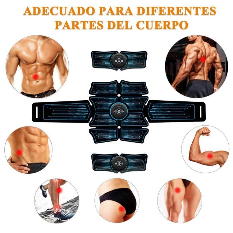 1082 EMS Muscle Training Abdominal Muscle Stimulator Home Fitness Belt, 1082 Abs Stickers(6 Pieces Blue Dot Belt), 1082 Abs Stickers(6 Pieces Orange Belts), 1082 Abs Stickers(8 Pieces Blue Human Word Belt), 1082 Abs Stickers(8 Pieces Blue Line Belt)   ...