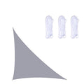 Triangle Outdoor Garden Sunshade Sail Waterproof Anti-UV Canopy, Size: 4m x 4m x 5.7m, 4m x 4m x 5.7m