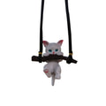 2 PCS Car Pendant Car Decoration Cat Pendant, Branches Cat