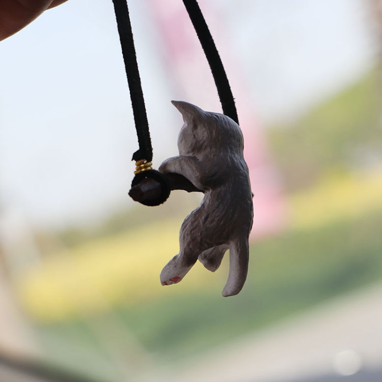 2 PCS Car Pendant Car Decoration Cat Pendant, Branches Cat