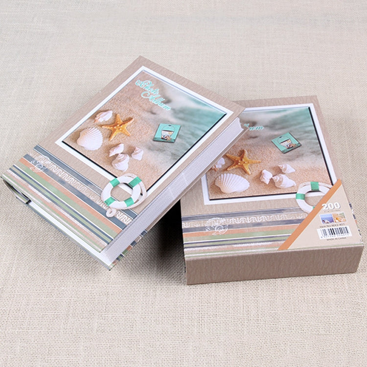 6 Inch 4R 200 Sheets Photo Album Interstitial Album Baby Growth Photo Album, MX2-401 T