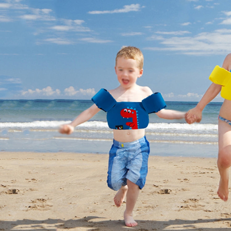 Children Play Water Swimming Gear Cartoon Buoyancy Vest, Starfish, Shell, Red Flamingo, Blue Crab, Turtle, Small Dinosaur, Little Whale, Crab