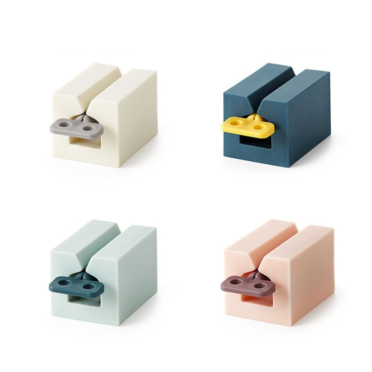 5 PCS TM19014 Lazy Toothpaste Squeezer Manual Toothpaste Extruder, Light Blue + Dark Blue, Pink + Deep Pink, White + Grey, Dark Blue + Yellow