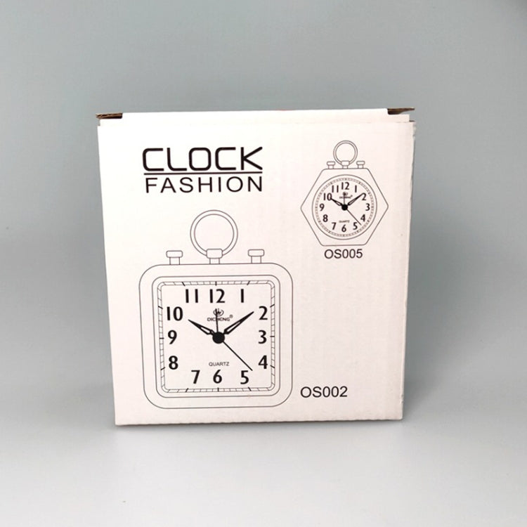Candy Color Office Home Student Square Alarm Clock, Red, Green, Blue, Black, Pink, Grey