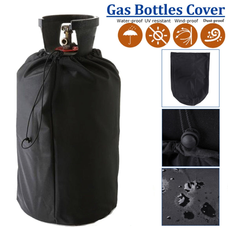 210D Oxford Cloth Gas Tank Cover Outdoor Waterproof Dust-Proof And UV-Proof Propane Tank Cover, 31x59cm
