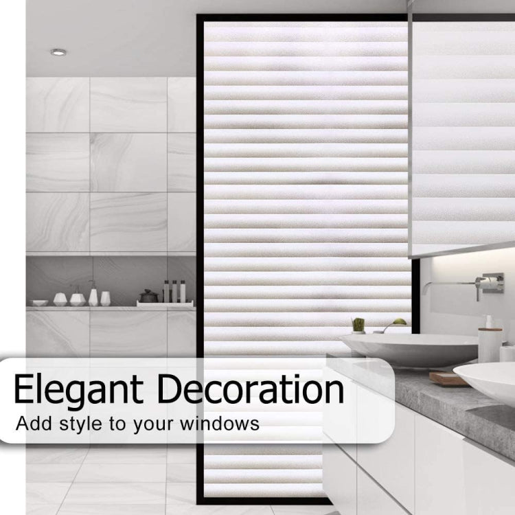 2pcs Office Privacy Glass Film Admiring Removable Large Size Blind Glass Stickers, Specification: 45cm x 1 m, 45cm x 1 m