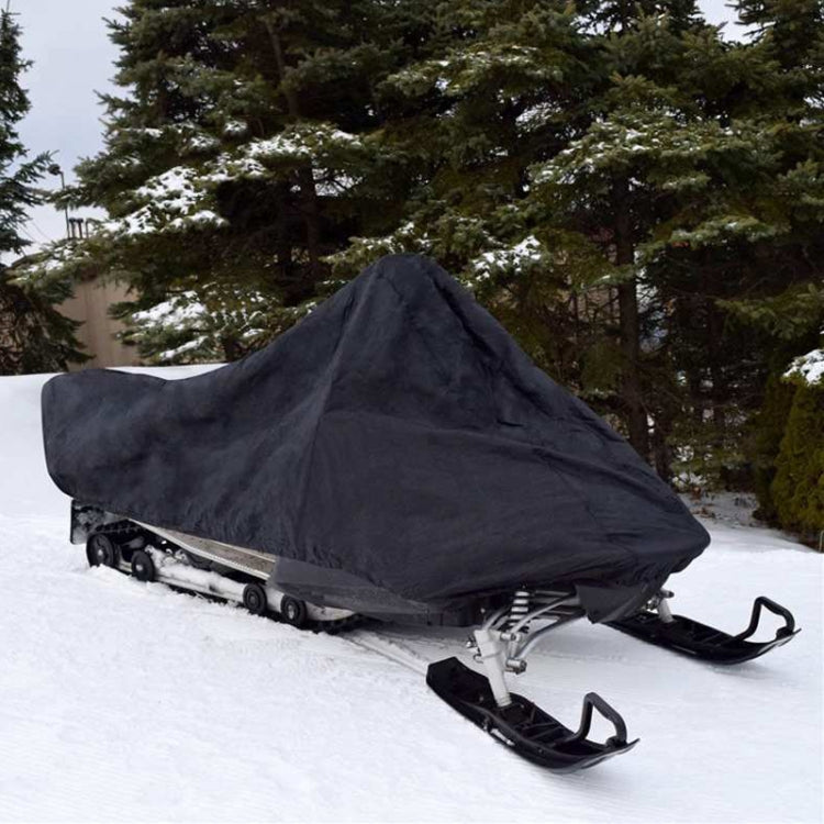 Outdoor Snowmobile Waterproof And Dustproof Cover UV Protection Winter Motorcycle Cover, 368x130x121cm, 330x130x121cm
