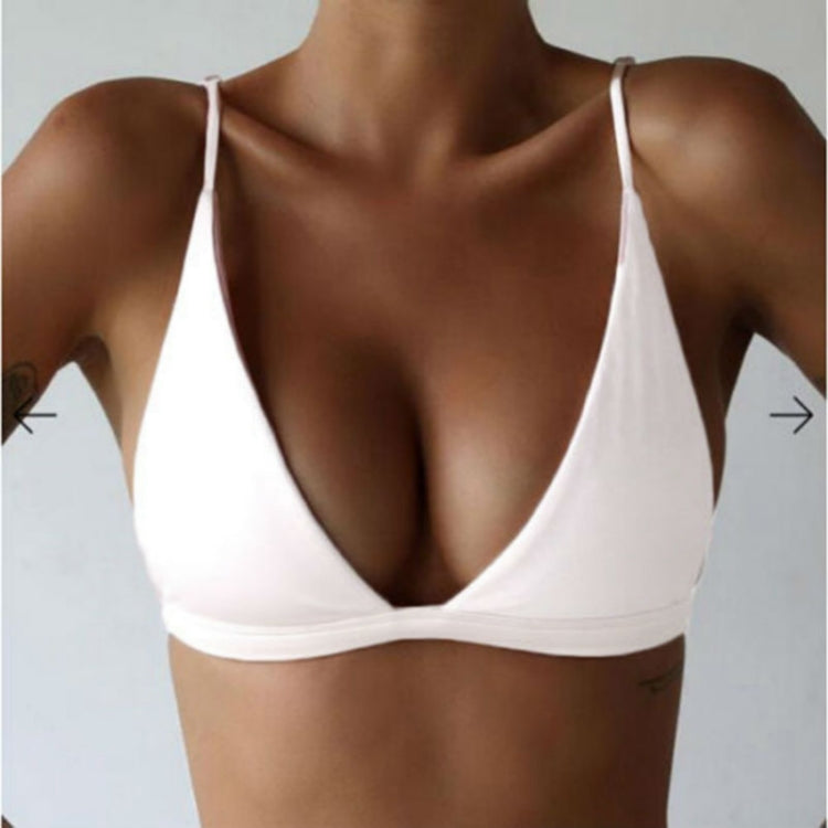 Summer Sexy Bikinis Women Swimsuit High Waisted Bathing Suits Swim Halter Push Up Bikini Padded Bra Bralette Swimwear, XL, M, L, S