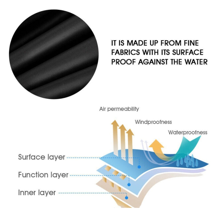 Waterproof And Dustproof Cover For Bathtub Swimming Pool Table And Chair Falling Leaves Protection Cover, 231x231x30cm, 244x244x30cm, 218x218x30cm