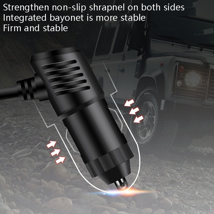 F558 With USB Mobile Phone Charging Car Fan 12/24V Car Truck Double Shaking Head Fan, Double Head 12V, Double Head 24V