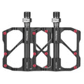 1 Pair PROMEND Bicycle Road Bike Mountain Bike 3 Palin Carbon Fiber Bearing Pedal, PD-M86C, PD-R87C