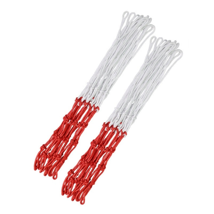 Outdoor Round Rope Basketball Net, Colour: 5.0mm Long Heavy Polyester(Red White Blue), 5.0mm Long Heavy Polyester(Red White Blue), 5.0mm Heavy Polyester(White Red Blue), 5.0mm Heavy Polyester(White Red), 5.0mm Heavy Polyester(White)                    ...