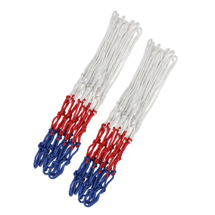 Outdoor Round Rope Basketball Net, Colour: 5.0mm Long Heavy Polyester(Red White Blue), 5.0mm Long Heavy Polyester(Red White Blue), 5.0mm Heavy Polyester(White Red Blue), 5.0mm Heavy Polyester(White Red), 5.0mm Heavy Polyester(White)                    ...
