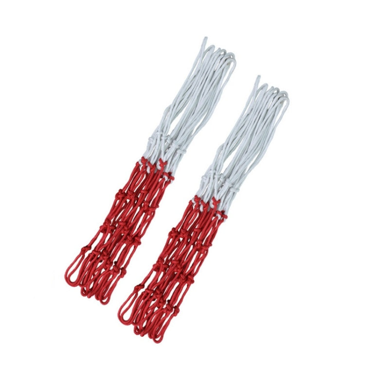 Outdoor Round Rope Basketball Net, Colour: 5.0mm Long Heavy Polyester(Red White Blue), 5.0mm Long Heavy Polyester(Red White Blue), 5.0mm Heavy Polyester(White Red Blue), 5.0mm Heavy Polyester(White Red), 5.0mm Heavy Polyester(White)                    ...