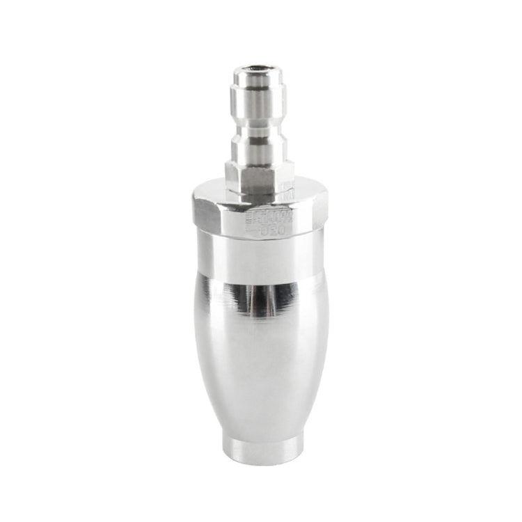 Electroplated Pure Copper Rotating Nozzle 360 Degree Fast Rotation 1/4 Quick-Insert Ceramic Spool, Copper Rotating Nozzle