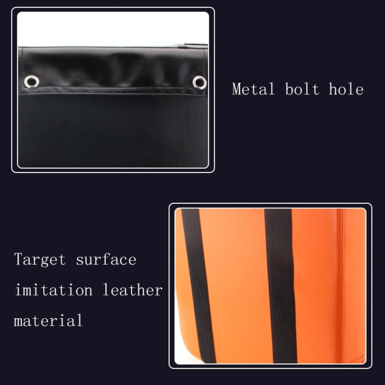 Two-color Imitation Leather Square Thickened Boxing Training Wall Target, 40x40x10 (Regular), 40x40x10 (Magic Stickers)