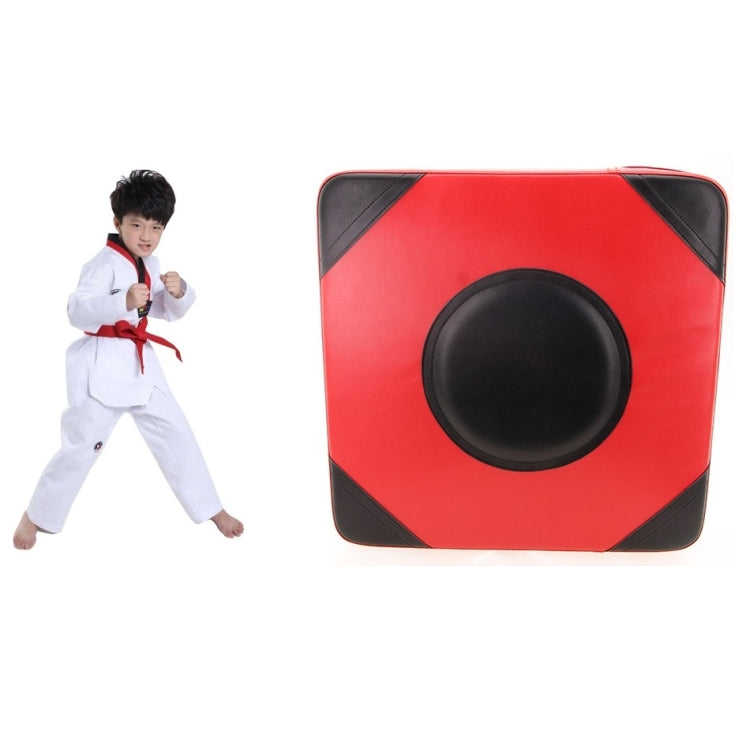 Two-color Imitation Leather Square Thickened Boxing Training Wall Target, 40x40x10 (Regular), 40x40x10 (Magic Stickers)