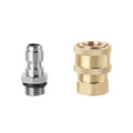 2 Sets High Pressure Spray Head Fast Insertion 1/4 Quick Pure Copper Joint, 1/4 Quick Pure Copper Joint