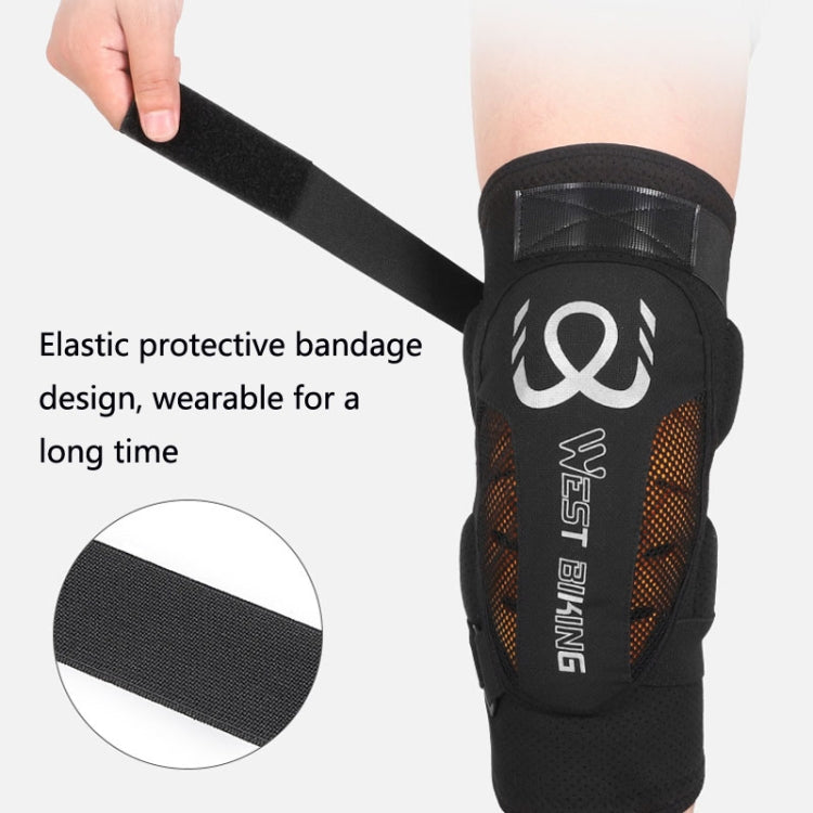 WEST BIKING YP1301056 Sports Knee Pads Cycling Running Non-Slip Knee Joint Covers, Style:, Single Left, Single Right, A Pair