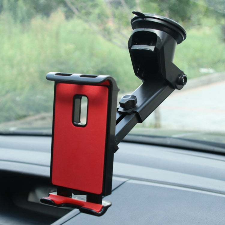 2 PCS Car Mobile Phone Tablet Suction Cup Holder, Red, Black