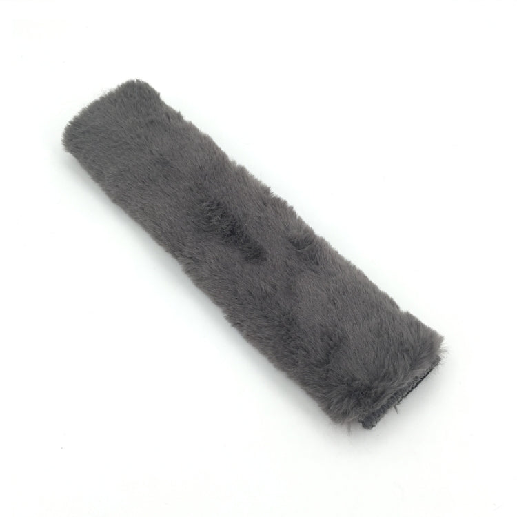 2 Pairs Fleece-like Safety Belt Cover Car Plush Safety Belt Cover, Black, Grey, Brown, Coffee, Deep Purple, Red, Light Pink, Blue, Light Grey, Light Purple