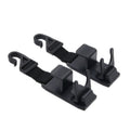 2 Packs SHUNWEI SD-2510 Car Headrest Multifunctional Storage Hook With Beverage Hook, With Beverage Hook