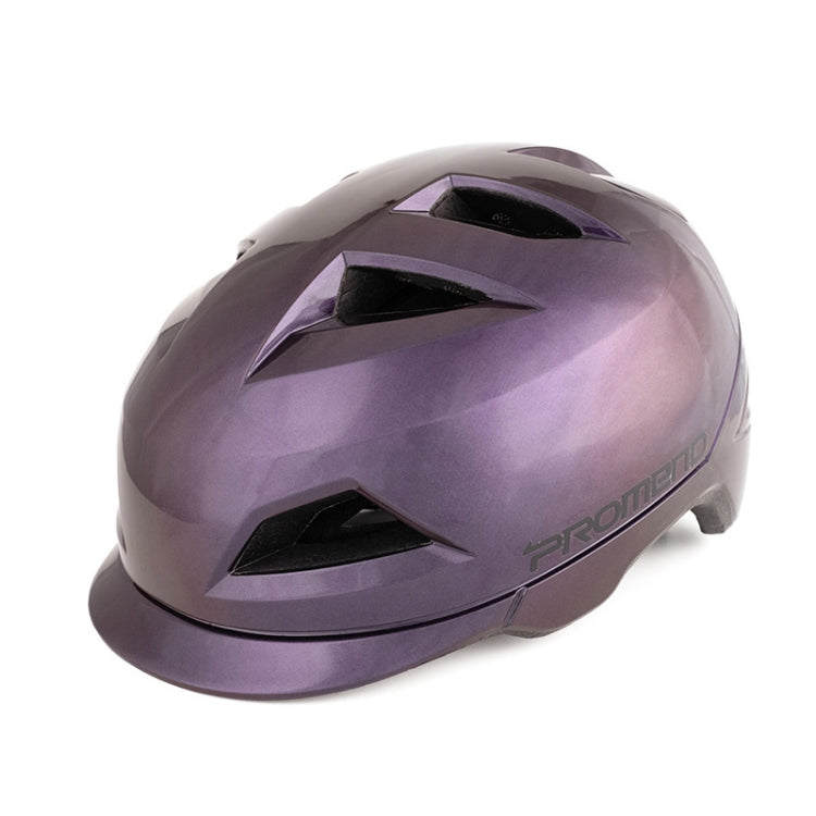 PROMEND 12H19 Summer Cool Motorcycle Riding Half Helmet Helmet Outdoor Off-Road Helmet With Tail Light, PROMEND 12H19(Colorful Blue), PROMEND 12H19(Colorful Purple), PROMEND 12H19(Matte Titanium Color), PROMEND 12H19(Black)