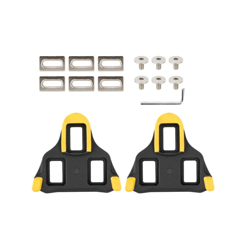 1 Pair PROMEND PD-R97P Bicycle Self-Locking Pedal Road Bike Nylon Lock Pedal SPD System Cassette Palin Pedal, PD-R97P