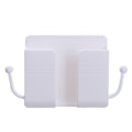 10 PCS Wall-Mounted Remote Control Storage Box Bedside Mobile Phone Charging Stand, 10 PCS White, 10 PCS Yellow, 10 PCS Green, 10 PCS Blue, 10 PCS Pink