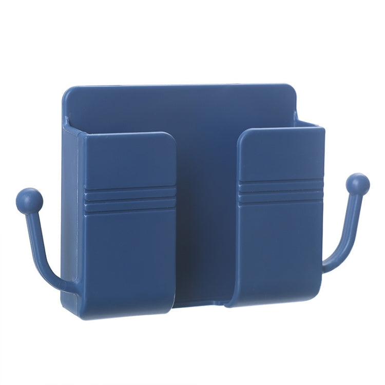 10 PCS Wall-Mounted Remote Control Storage Box Bedside Mobile Phone Charging Stand, 10 PCS White, 10 PCS Yellow, 10 PCS Green, 10 PCS Blue, 10 PCS Pink