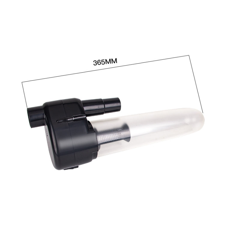 Vacuum Cleaner With External Cyclone Barrel Filter Element